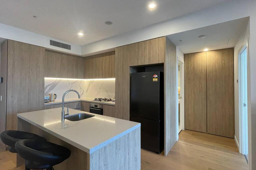 New Impressive 180° River View 1 Bed Apt With Pool 47F Apartment Gold Coast Luaran gambar