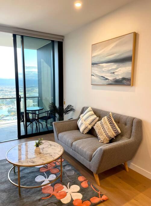 New Impressive 180° River View 1 Bed Apt With Pool 47F Apartment Gold Coast Luaran gambar